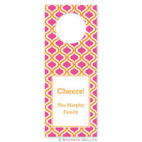 Kate Tangerine & Raspberry Wine Tags