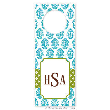 Beti Teal Wine Tags