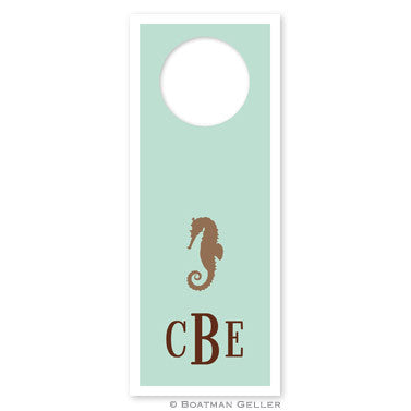 Seahorse Wine Tags