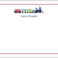 Choo Choo Train Flat Notecard