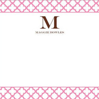 Bristol Petite Pink Flat Notecard  