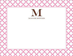 Bristol Petite Pink Flat Notecard  