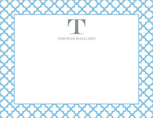 Bristol Petite Blue Flat Notecard  
