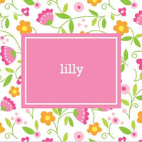 Spring Pink Foldover Note
