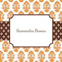 Beti Orange Foldover Note