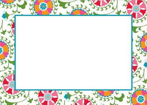 Suzani Flat Notecard