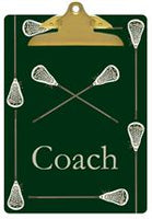 Lacrosse Sticks Clipboard

