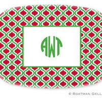 Kate Kelly & Red Melamine Platter