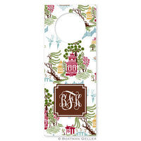 Chinoiserie Autumn Wine Tags