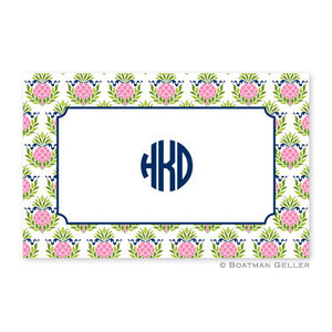 Pineapple Repeat Pink Placemat