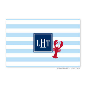 Stripe Lobster Placemat