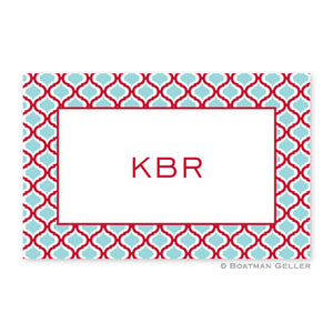 Kate Red & Teal Placemat