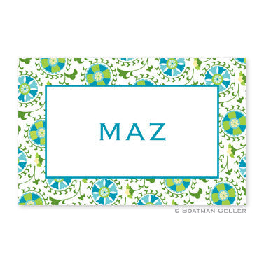 Suzani Teal Placemat