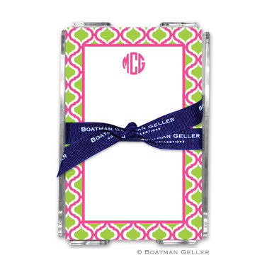 Kate Raspberry & Lime Notepad