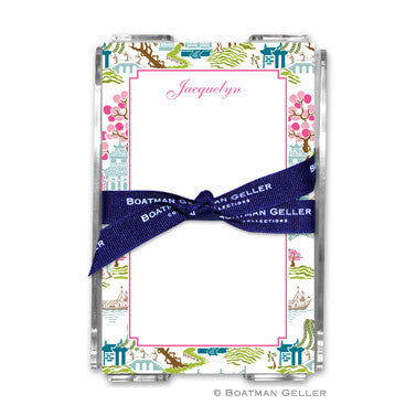 Chinoiserie Spring Notepad
