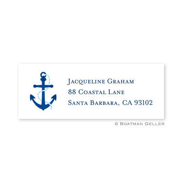 Anchor Address Label