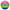 Bold Stripe Pink, Green, & Navy Melamine Plate
