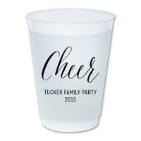 Custom Frost Flex Cups - Cheer