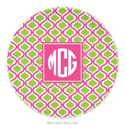 Kate Raspberry & Lime Melamine Plate