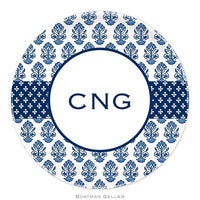 Beti Navy Melamine Plate