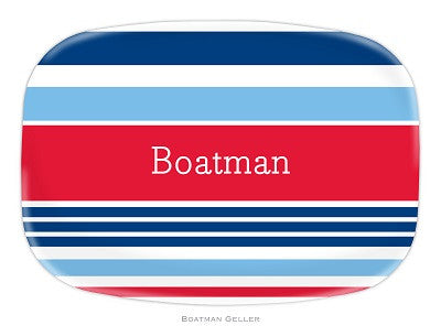 Espadrille Nautical Melamine Platter