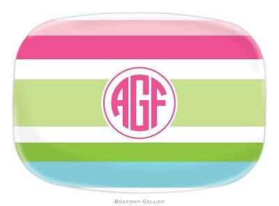 Espadrille Preppy Melamine Platter