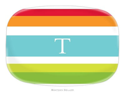 Espadrille Bright Melamine Platter