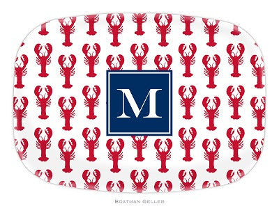 Lobster Red Melamine Platter