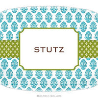 Betti Teal Melamine Platter