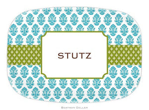 Betti Teal Melamine Platter