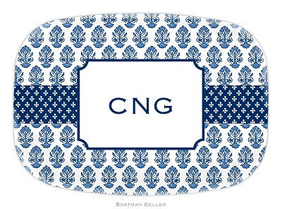 Betti Navy Melamine Platter