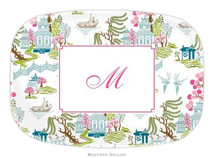 Chinoiserie Spring Melamine Platter