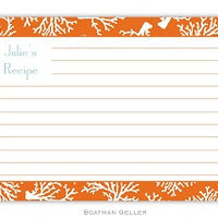 Coral Repeat Recipe Card