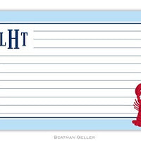 Stripe Lobster Recipe Card