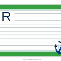 Stripe Anchor Recipe Card