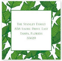 Banana Leaf Stickers