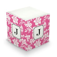 Anna Floral Sticky Memo Cube (2 Sizes)