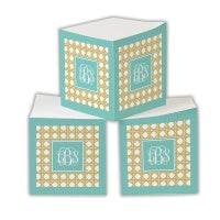 Parker Border Sticky Memo Cube  (2 Sizes)
