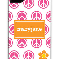 Peace Sign Repeat Phone Case