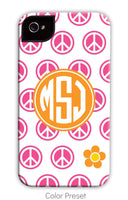 Peace Sign Repeat Phone Case
