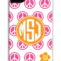 Peace Sign Repeat Phone Case