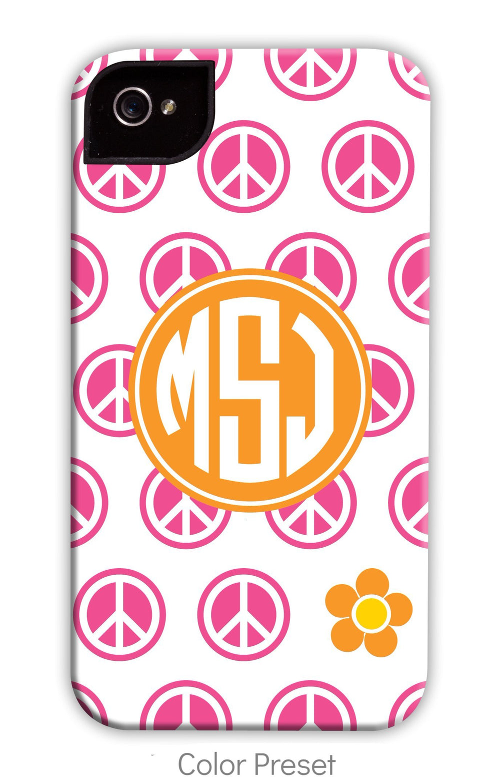 Peace Sign Repeat Phone Case