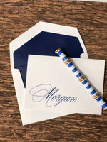 Impression Oversized Raised Ink Folded Notes
