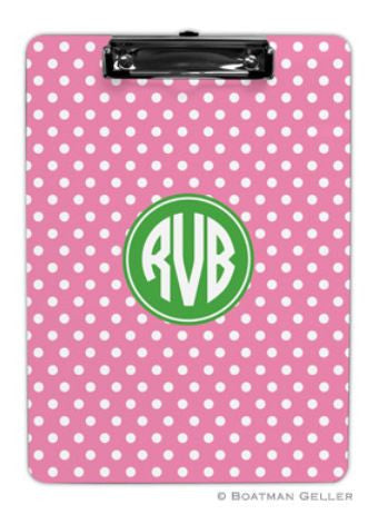 Polka Dot Clipboard