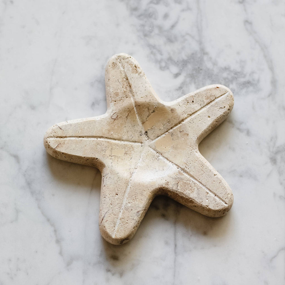 Soapstone Starfish Tray