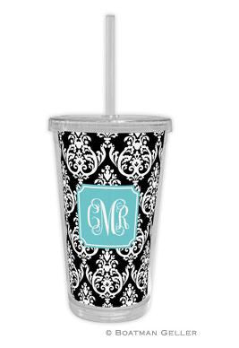 Madison Damask Beverage Tumbler