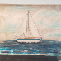 Rectangle Sailboat Dish