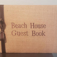Beach House Guest Book