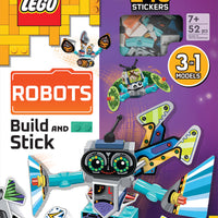 LEGO(R) Books. Build and Stick: Robots (HC)