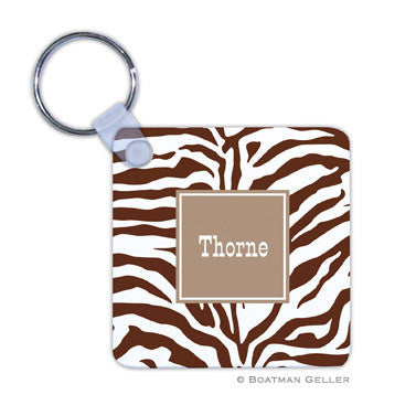 Zebra Key Chain